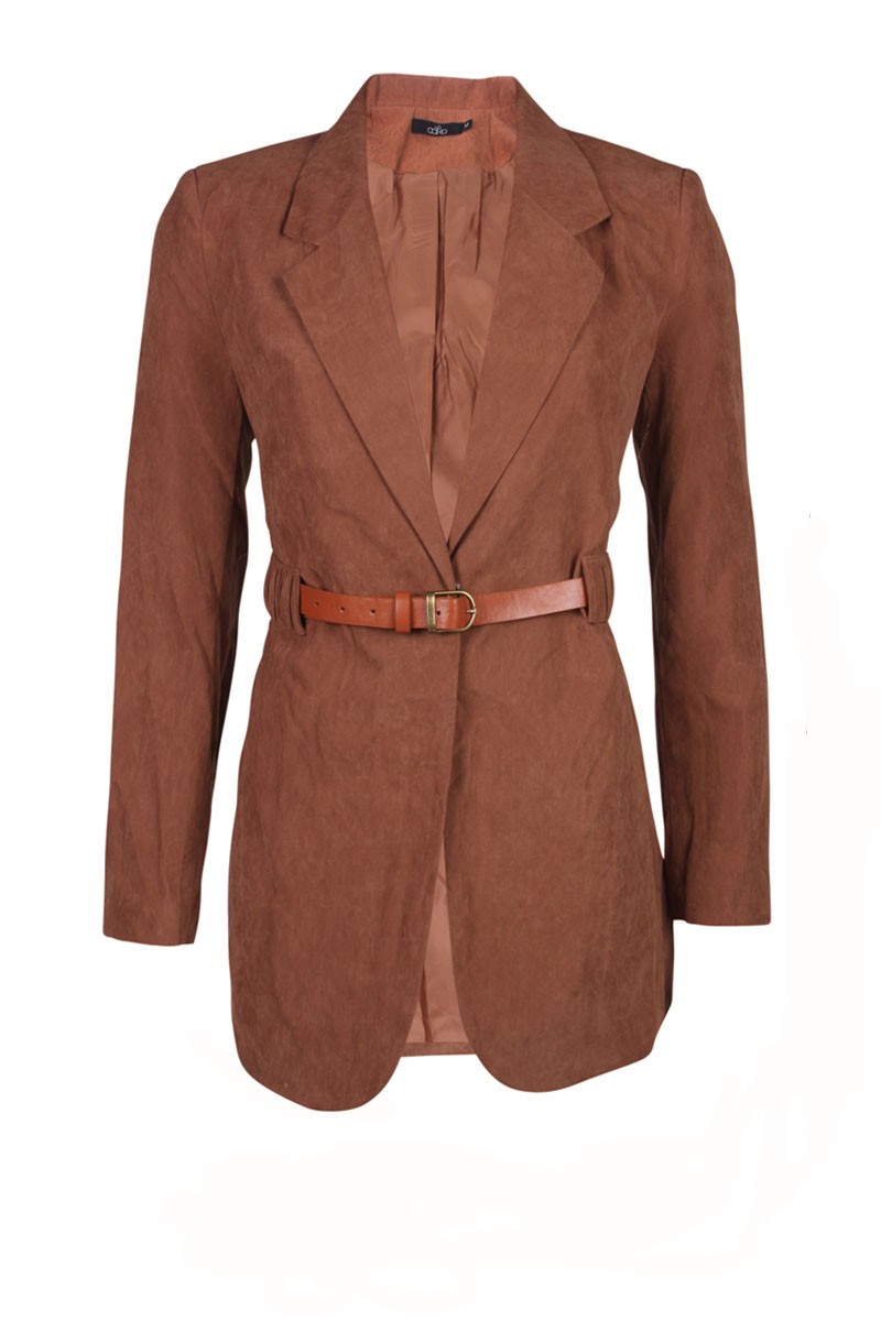 Aaiko Blazer Mette | cognac