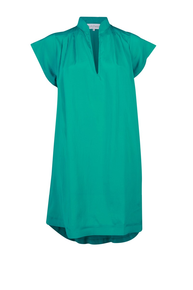 Jurk Troupe | aqua