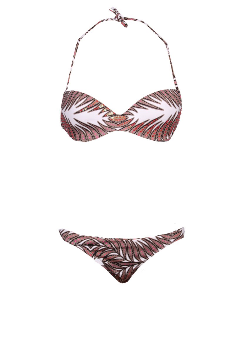 OndadeMar Halterbikini Persian Wood | multi