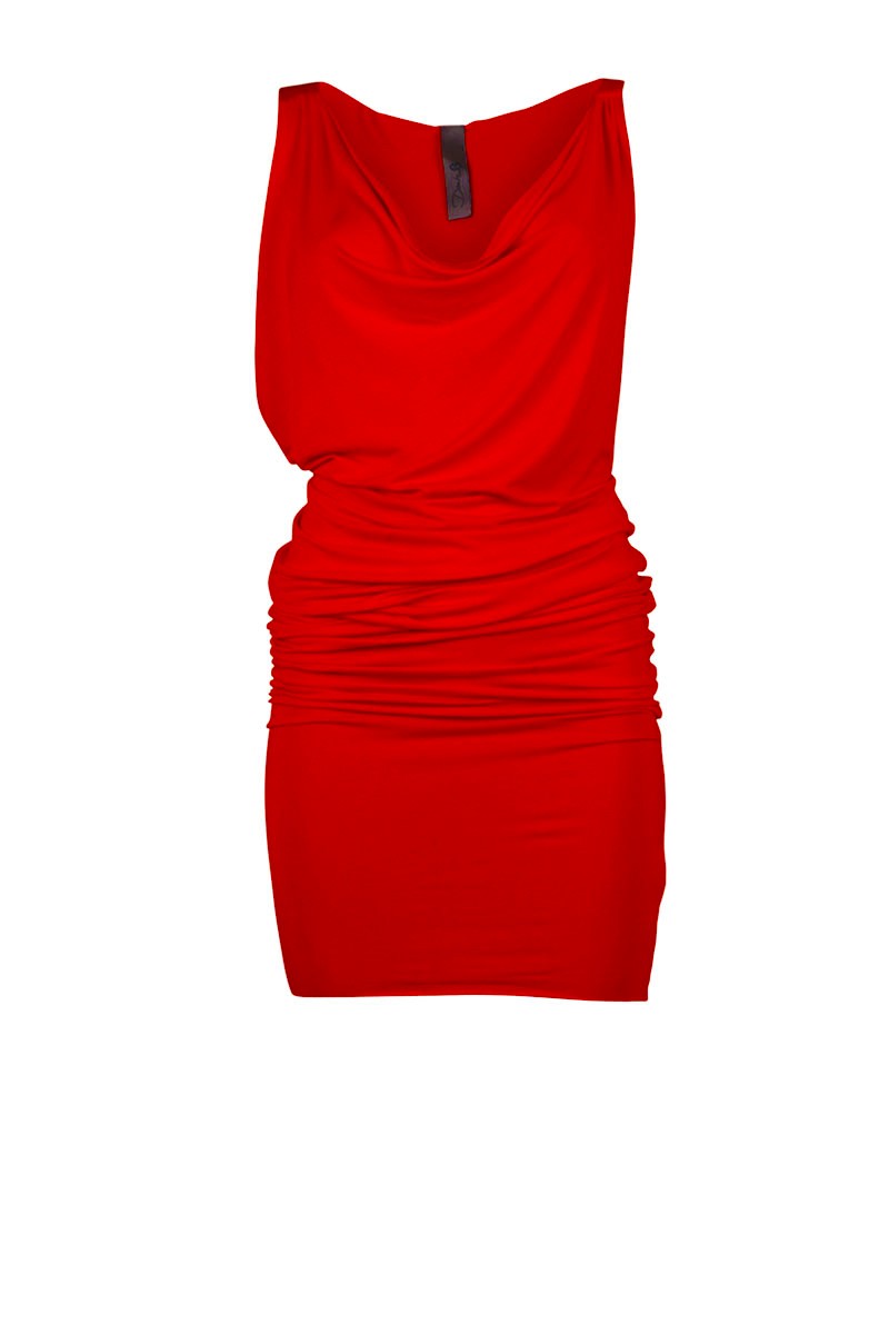 Jurk Stardust | spicy orange