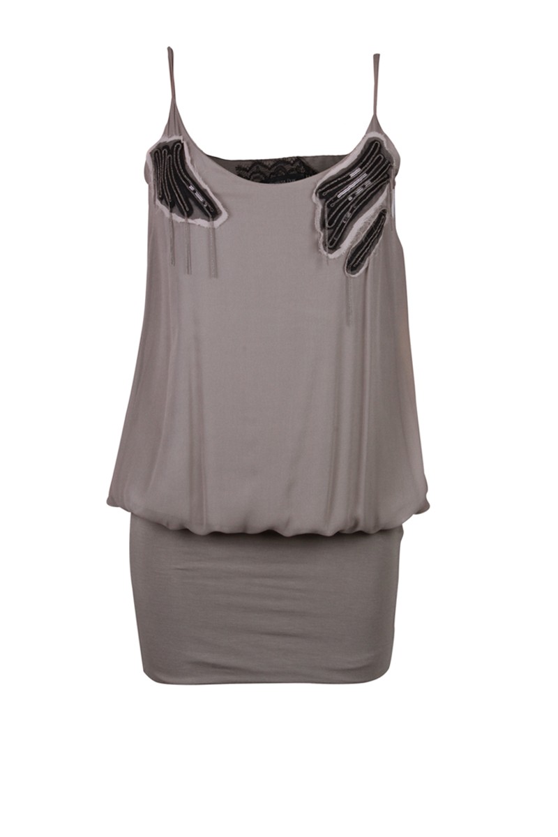 Jurk Roamy | frost gray