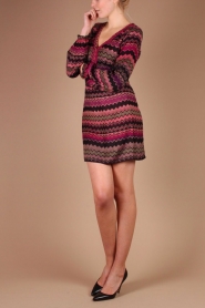  Rayon dress Jacquard | pink