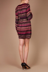  Rayon dress Jacquard | pink