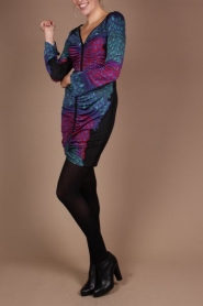 Silk dress Kia | purple