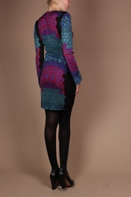 Silk dress Kia | purple