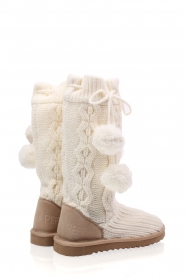 Knitted boots Jennel | off white