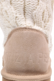 Knitted boots Jennel | off white