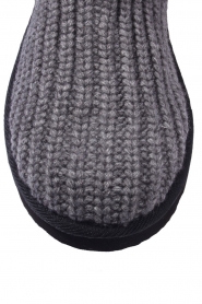  Knitted boots Jennel | grey