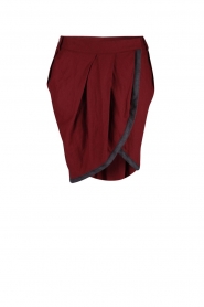  Wool skirt Milana | red