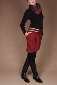  Wool skirt Milana | red