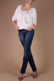  Top Pretty in a Bow | white