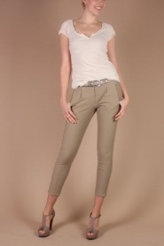  T-shirt Essential Twisted Rib | Butter Yellow