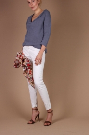  Cardigan Effortless Stripey P.O. | Deep Sky