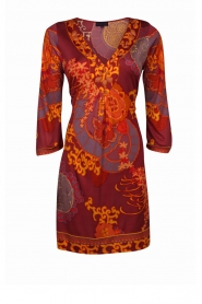  Silk dress Aria | red
