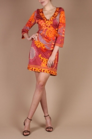  Silk dress Aria | red