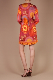  Silk dress Aria | red