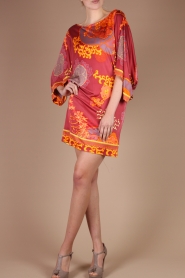  Silk dress Gian | red