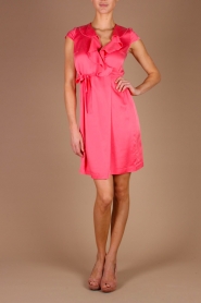  Silk Dress Vestaglia | fraise