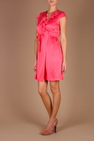  Silk Dress Vestaglia | fraise