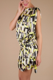  Dress Stampato | yellow