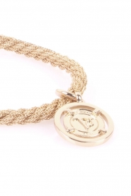  Bracelet Twisted Cord | light gold