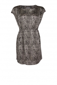  Silk Tunic dress Fay| cream/black