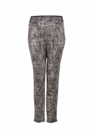  Silk Harem pants Randy | cream/black