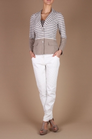  Linen Blazer Bottoni | beige