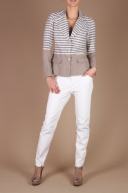  Linen Blazer Bottoni | beige