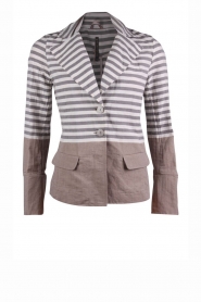  Linen Blazer Bottoni | beige