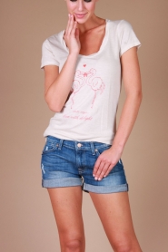  T-shirt Flamant | natural