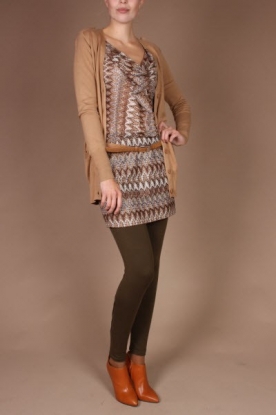 Ana Alcazar |  Dress Tricia | gold
