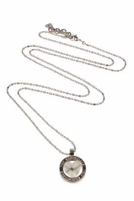 Necklace Medaillon heart small | silver