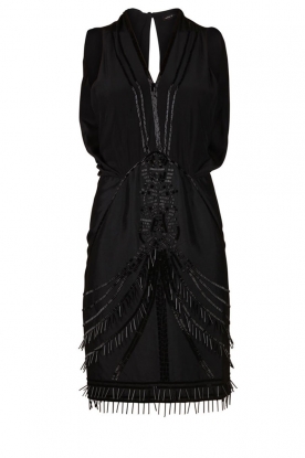 Silk Dress Koko | black Silk Dress Koko | black