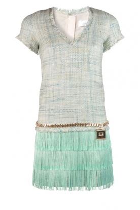 Tweed dress Magnolia | aqua Tweed dress Magnolia | aqua