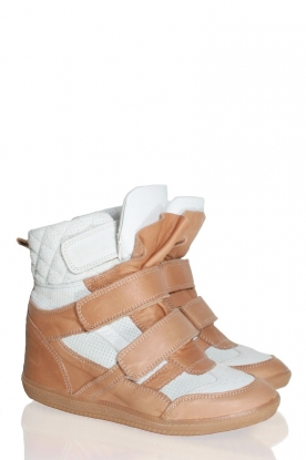 Wedge sneaker Amaya | cognac