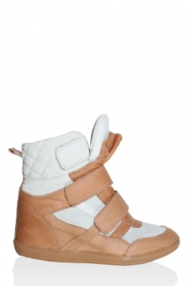 March23 |  Wedge sneaker Amaya | cognac
