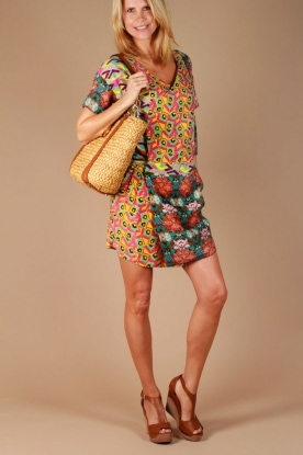 Antik Batik |  Wrap dress Aron | print