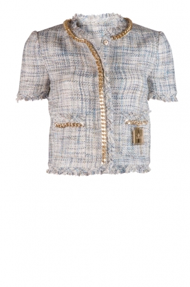 Tweed Jacket Lizzie| blue/creme Tweed Jacket Lizzie| blue/creme