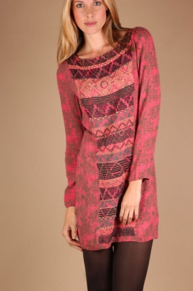 Antik Batik |  Dress Victoria | pink