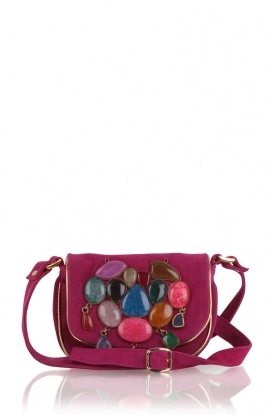 Suède bag Baba | hot pink Suède bag Baba | hot pink