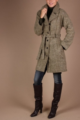 Aaiko |  Wool coat Tama | green