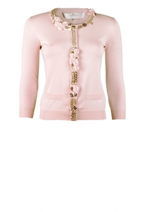 Cardigan Mora| cipria