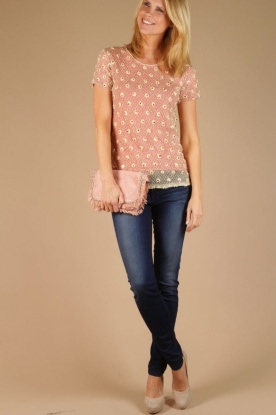 Antik Batik |  T-shirt Beatriz |  nude