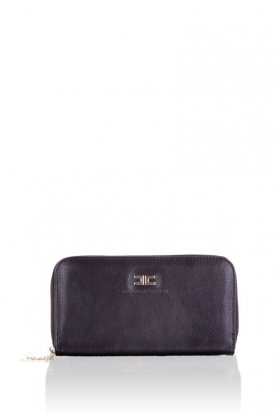 Leather wallet Mia| black