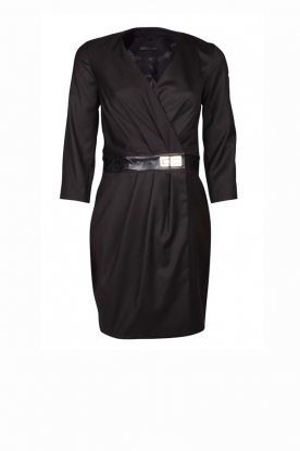 Dress with belt Elia | black