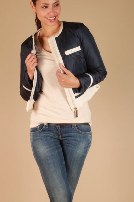 ELISABETTA FRANCHI |  Down jacket Layla| blue