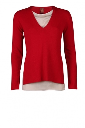 Cashmere sweater Oron | red