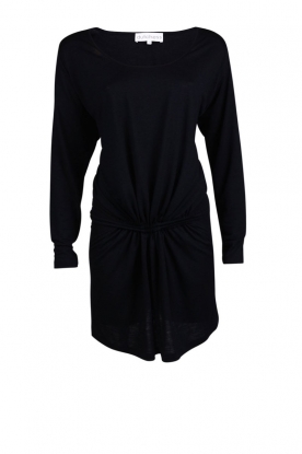 Wollen cord jurk | marine