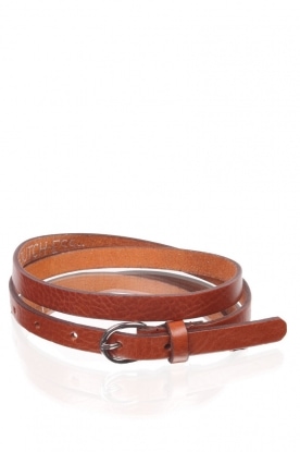 Leren tailleriempje Carol | caramel